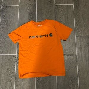 Carhartt Orange Short Sleeve Tee- size youth small